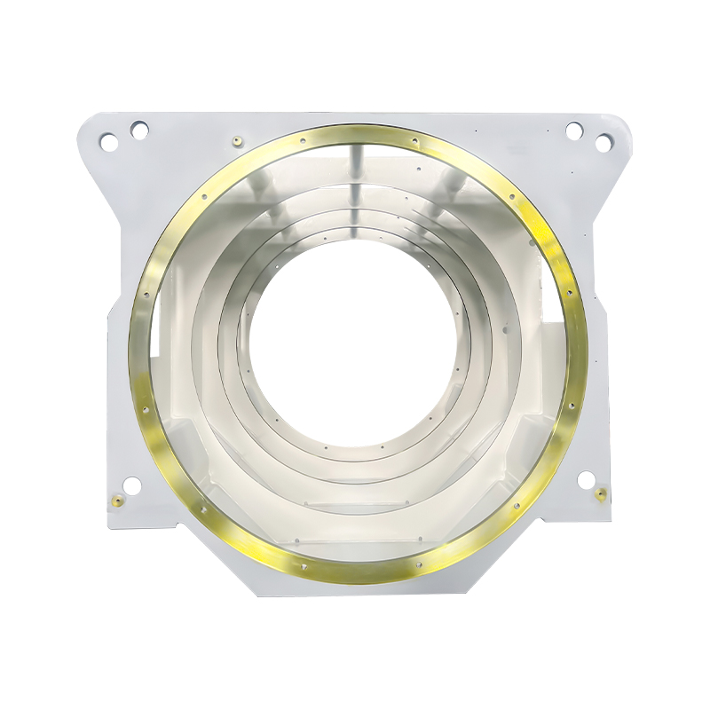 Cadru motor cilindric cu bază pătrată